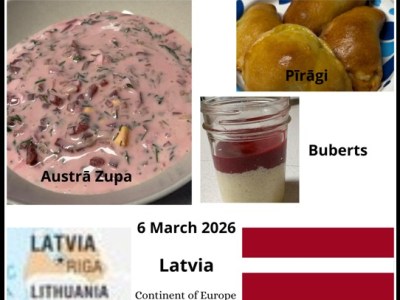 Latvia (Europe) 6 March&nbsp;2026